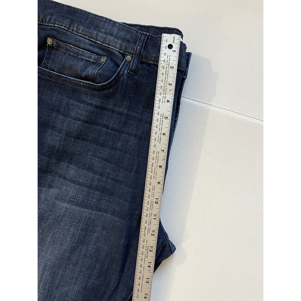 Joseph Abboud Men's Slim Fit‎ Jeans 40x34 Dark Wash Denim Straight Leg Classic - Picture 11 of 16